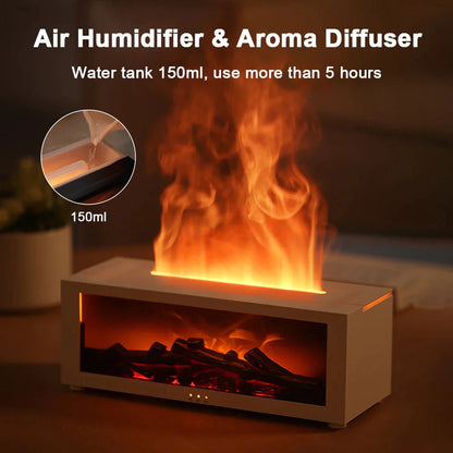 Get and Try™ Flame Oil – 3D Aromatherapy Diffuser