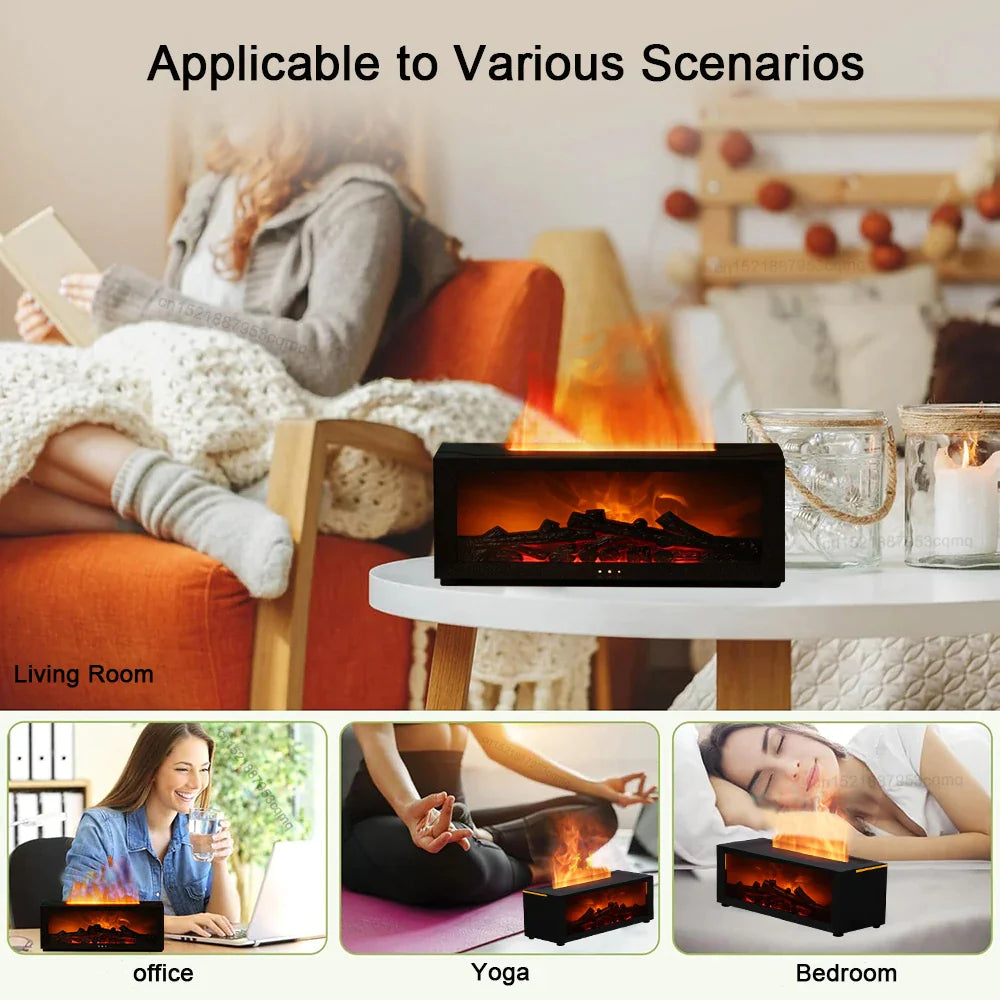 Get and Try™ Flame Oil – 3D Aromatherapy Diffuser