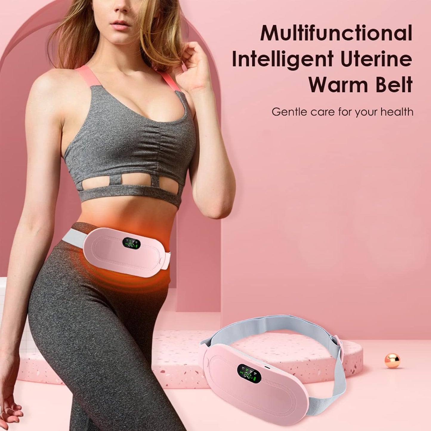 Get and Try™ Electric Pad – Wireless Heat & Massage