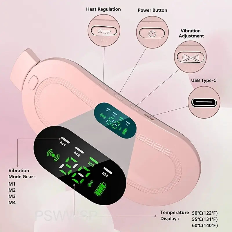 Get and Try™ Electric Pad – Wireless Heat & Massage